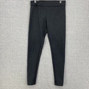 Matty M Leggings Womens Small Gray Athletic Gym Yoga Running Activewear Pants